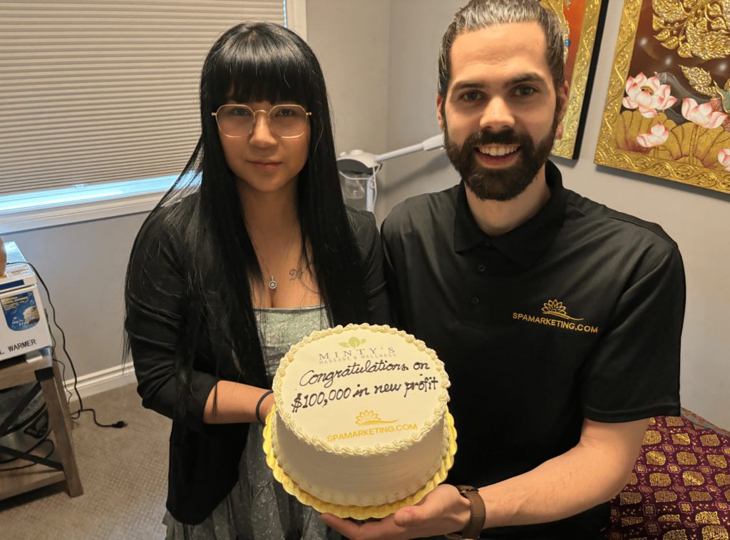 Minty's Massage + Wellness · RMT and Clinic Owner, Sherwood Park AB — $100,000 in new profit with Spamarketing.com