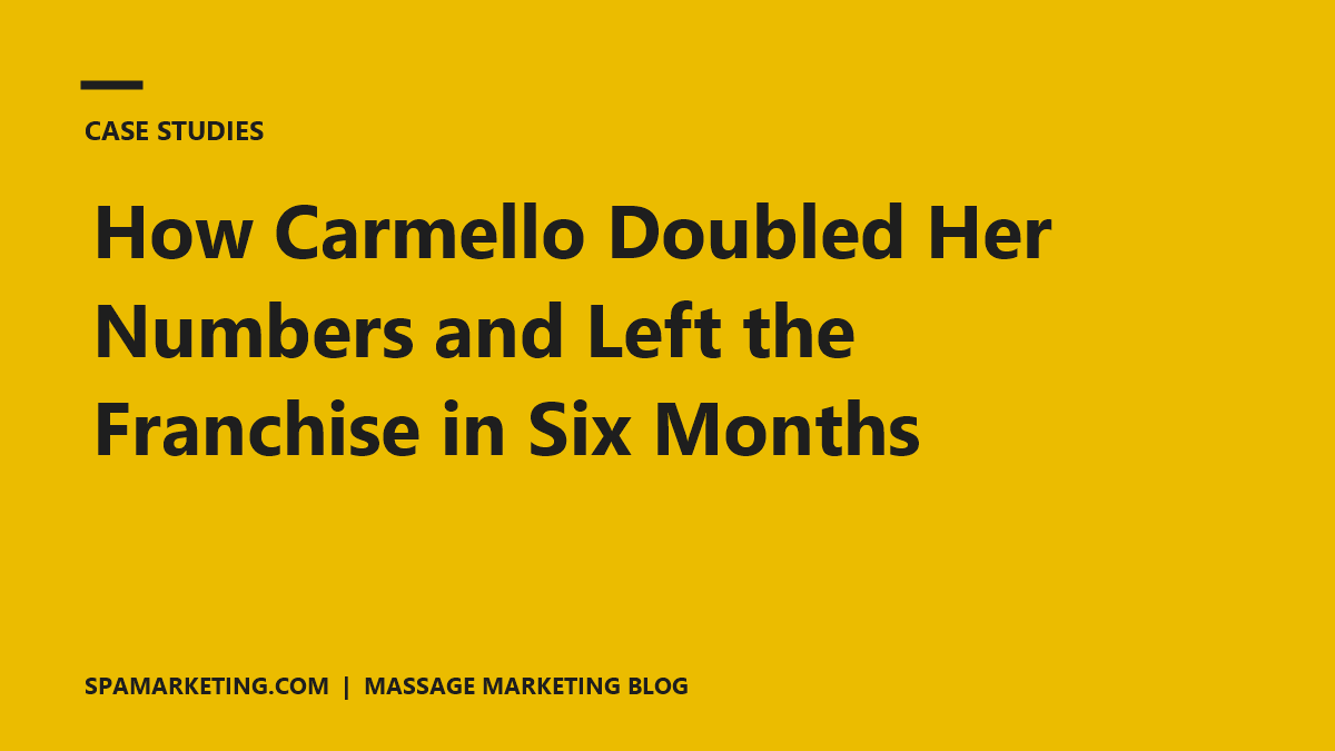 How Carmello Doubled Her Numbers and Left the Franchise in Six Months